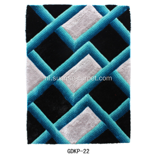 Polyester Zacht en Zijde Shaggy 3D &amp; 4D Rug